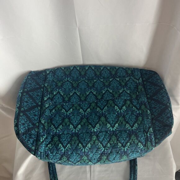 Unbranded Xtra Large Original Duffle Bag Luggage Quilted PatternBlue 20x13x11 - Picture 5 of 6